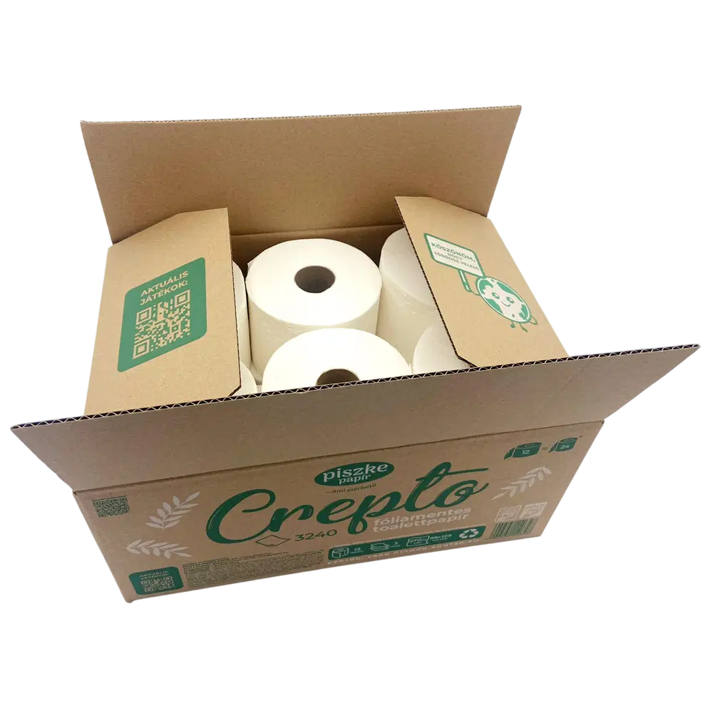 Toaletný papier Crepto 3240 (12 roliek, 3 vrstvy) image 3