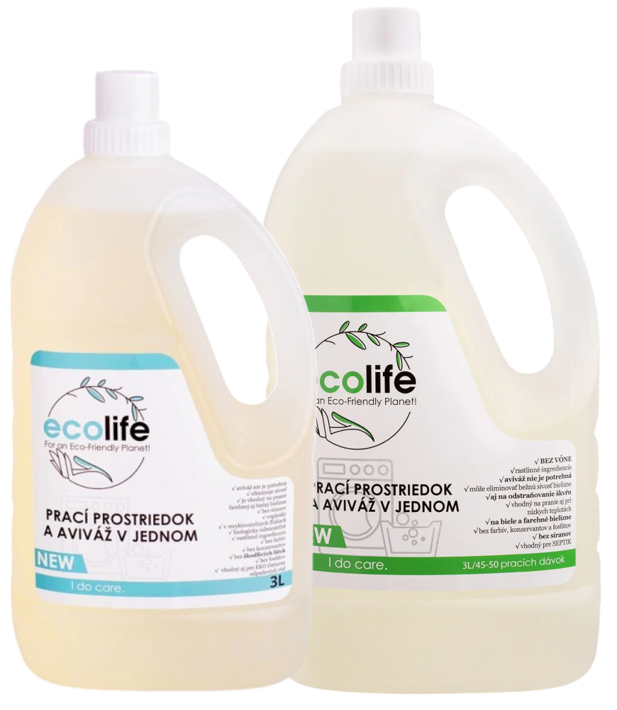 EcoLife Balíček Materinské objatie – jemná čistota pre celú rodinu, pre bábätko aj mamičku
